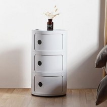 YEOP-T 3단 원형 콤포니빌리 카르텔 수납장 디자인 2단 원형수납장, 07