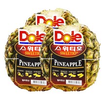 Dole 크라운없는 스위티오파인애플 1입 (800g내외), 1개입, 개당800g내외