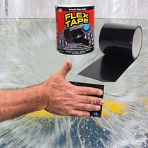 [소공원] 초강력 방수 접착 테이프 미국 수도관 배수관 배관 욕실 수도 누수 방지 보수 균열 땜빵 구멍 천막 텐트 다용도 다이소 화이트 10cmx152m