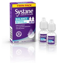[미국] Systane Balance 안구건조 습윤제 점안액 인공눈물 윤활제, 1박스