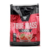 비에스엔 트루매스 1200 프로틴 딸기맛 15 서빙 4.65 kg, 1개