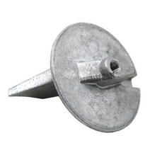 선외기 야마하 엔진 6E5-45371-01 탭 트림 양극 75HP ~ 225HP 2/4 행정 6E5-45371, 01 Silver
