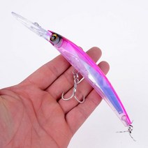 큰크랭크베이트 17cm 24g 움직이는 인공 미끼 미노우 페체베이스 파이크 잉어낚시 태클 1 개입, 20W