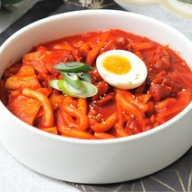 맘까페 인스타 공구 완판 떡볶이 매콤 짜장 로제 떡만녀 5종 캠핑 밀키트, 로제 떡볶이