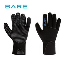BARE 베어 스쿠버다이빙 장갑 글러브 5mm, L