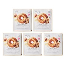 원물가득 토핑천재 프로틴 베이글칩 딜라이트 프로젝트 치즈&복숭아 (사탕증정), 5개, 55g