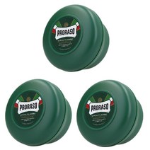 PRORASO 프로라소 쉐이빙 크림 그린볼 150ml 3개