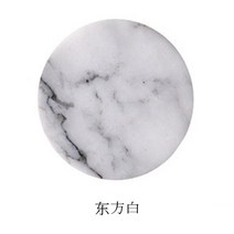 돌그릇 대리석 티코스터 돌도마 돌판접시 무광접시 스톤그릇 스톤플레이트 일식당 감성 카페 창업 인테리어 테이블웨어, 화이트라운드 10cm