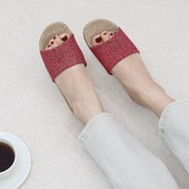 노리스 커플 라탄 왕골 EVA 무지 슬리퍼