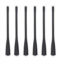 6pc KRA-27 UHF 400-470MHz 안테나 Kenwood TK360, 01 Black