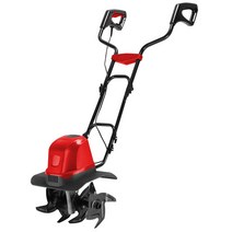 농업용 미니 농기계 농사용 텃밭 관리기 밭갈이 기계, 1500W 4개 칼  10m 연장 코드