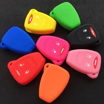 랭글러 튜닝용품 부품 jeep 루비콘 차박실리콘 고무 키 커버 케이스 셸 프로텍터 지프 랭글러 jk 커맨더, 03 GRAY