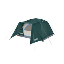 콜맨 캠핑 텐트 플라이 베스티블 스카이돔 4인용, Evergreen- 4 Person, 4 Person