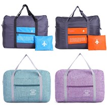 보스턴백 여행 가방 캐리어 결합 보조 폴딩백 기내용 출장 접이식 대형 확장 여행용 다이소, 1-4. 배색 그린