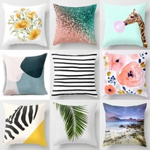 쇼파쿠션 인테리어쿠션 북유럽쿠션커버, 블랙앤화이트(BW-3)