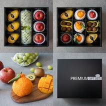 프리미엄 망고 혼합 과일선물세트 명절 단체 설날, 1.[사과+망고+샤인] 혼합과일세트