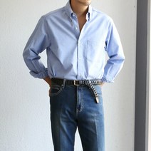 봄코디 정장 옥스포드 셔츠