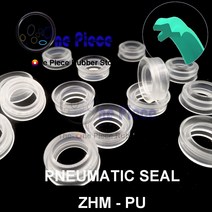 에어실린더 공압실린더 ZHM-와이퍼 씰 ID = 8-90mm 공압 먼지 링 이중 입술 링 유압 실린더 부품 산업 PU, 18 50x62x15