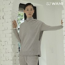 [23FW최신상]SJ WANI 라쿤캐시 니트 베스트 1종