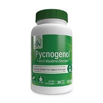 헬스 트루 뉴트리션 피크노제놀 50mg 비건 프랑스 해상 소나무 껍질 추출물 30베지캡슐, 30일분 (1팩)