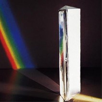 과학수업 큰사이즈 200mm 삼각프리즘 실험키트 빛분산 물리변화 빛관찰