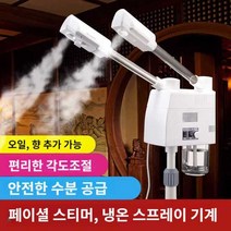 얼굴보습 스프레이 냉온 피부미용기 미용실 2중스티머, KL-838 이중관 콜드+ 핫 스프레이