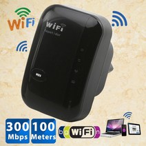 무선와이파이증폭기무선 와이파이 리피터 300Mbps 네트워크 익스텐더 장거리 신호 증폭기 인터넷 안테나 부, 02 White US