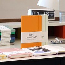 먼슬리 다이어리 플래너 B6 32절 월간 회의록 스케줄러, 그레이