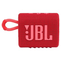 삼성전자 JBL GO3 블루투스 스피커 콤팩트한 사이즈 충전식배터리, {RED}레드