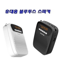 LG V40 ThinQ 블루투스 스피커＆유선 마이크 앰프/라디오, WW413-스피커 블랙