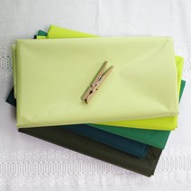 더패브릭 [대폭방수천] 다후다 무지 그린계열 5color-51933, 376 진청록