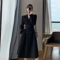 아리엘스타일 우아한 페미닌룩 블랙파이원피스
