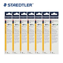 스테들러 옐로우 지우개 연필 134HB 2B 12입, HB, 7개