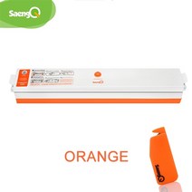 진공포장기 떡포장기계 무선 유선 saengq 전기 진공 실러 포장 기계 15pcs 식품 보호기 가방 상업 진공 식품 씰링을 포함한 가정용 주방, 협력사, 오렌지, 110v