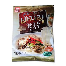 SB/한성 바지락칼국수 212g/즉석칼국수, 212g, 1개