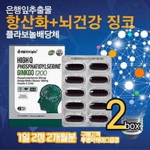 기억력 인지력 뇌영양제 은행잎추출물 뇌건강 징코 60대 부모님 시니어 중년 플라보놀배당체 비타민E 혈관 혈행건강 기억력 에 좋은 기능성 항산화 두뇌건강 기능식품 사은품증정