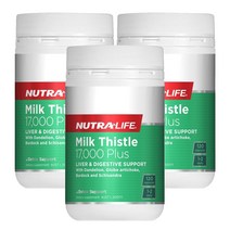 뉴트라라이프(Nutra-Life) 뉴트라라이프 밀크씨슬 17000 플러스 120 캡슐 X 3개, 360캡슐, 1세트