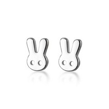 트렌디 미니멀리스트 리얼 100% 925 스털링 실버 미니 스몰 러브 하트 스터드 귀걸이 여성 학생용 십대 쥬얼리 선물