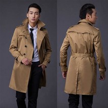 (당일발송/특가) 가바바 직수입 남성 트렌치코트 봄 가을 남성의 시크함 G2258