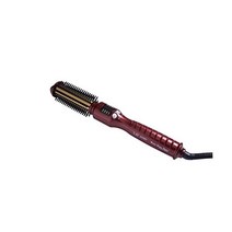 더블에스 샤이니 SS 볼륨 퀸 스타일러 프로 컬링 헤어 아이언 에어 브러쉬 레드, 1개