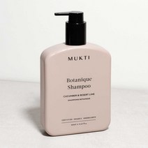 묵티 오가닉스 보타니크 샴푸 360ml 천연 허브 샴푸 두피케어, 1개