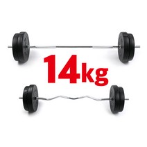 바투스포츠 14kg 역기 세트, 역기봉 없이 원판 14kg만 구매