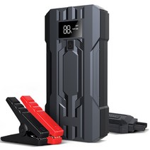 런메시Runmecy 자동차 점프스타터 보조배터리 휴대용 차량용, 10000mAh
