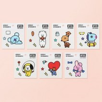 [BT21] 에폭시스티커 - E, 망