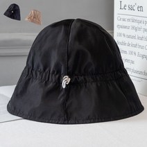 여성 스트링 벙거지 조절가능 버킷햇 여름모자 스트링모자 봄모자 와이어 가을