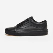 반스 올드 스쿨 (LEATHER) 블랙