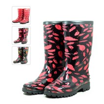 [투명 방한 여자장화] 털 장화 겨울장화 선상 낚시장화 방한 스파이크