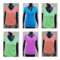 블루웰 반팔 슬라브티셔츠 V넥 덤핑출고