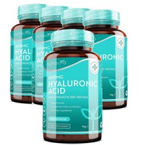 영국 뉴트라비타 Nutravita Hyaluronic Acid 히알루론산 600mg 90캡슐, 5팩