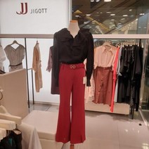 [JJ지고트] 절개 디테일 부츠컷 팬츠 GK8A0SL33